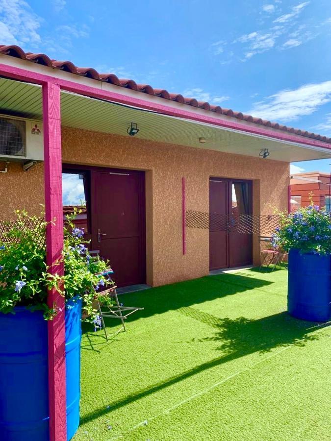 Hotel Acajou Argelès-sur-Mer Esterno foto